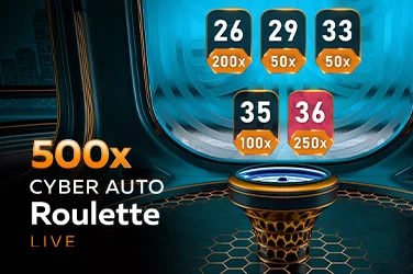 500x Cyber Auto Roulette