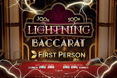 First Person Lightning Baccarat