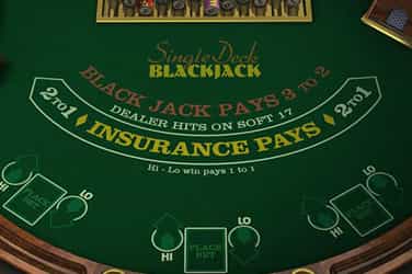 Single Deck Blackjack