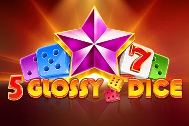5 Glossy Dice