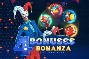 4 Bonuses Bonanza - Plinko Spin